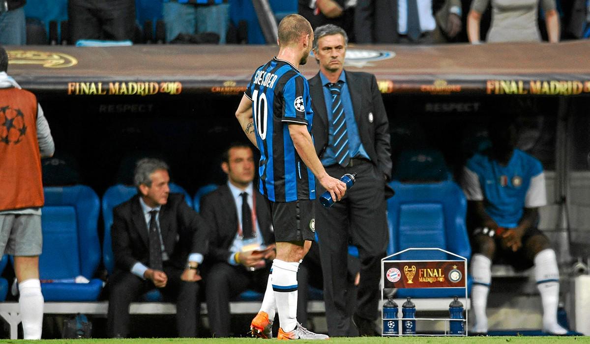 斯内德:穆帅对我而言就像父亲,贝尼特斯来国米的时机不对