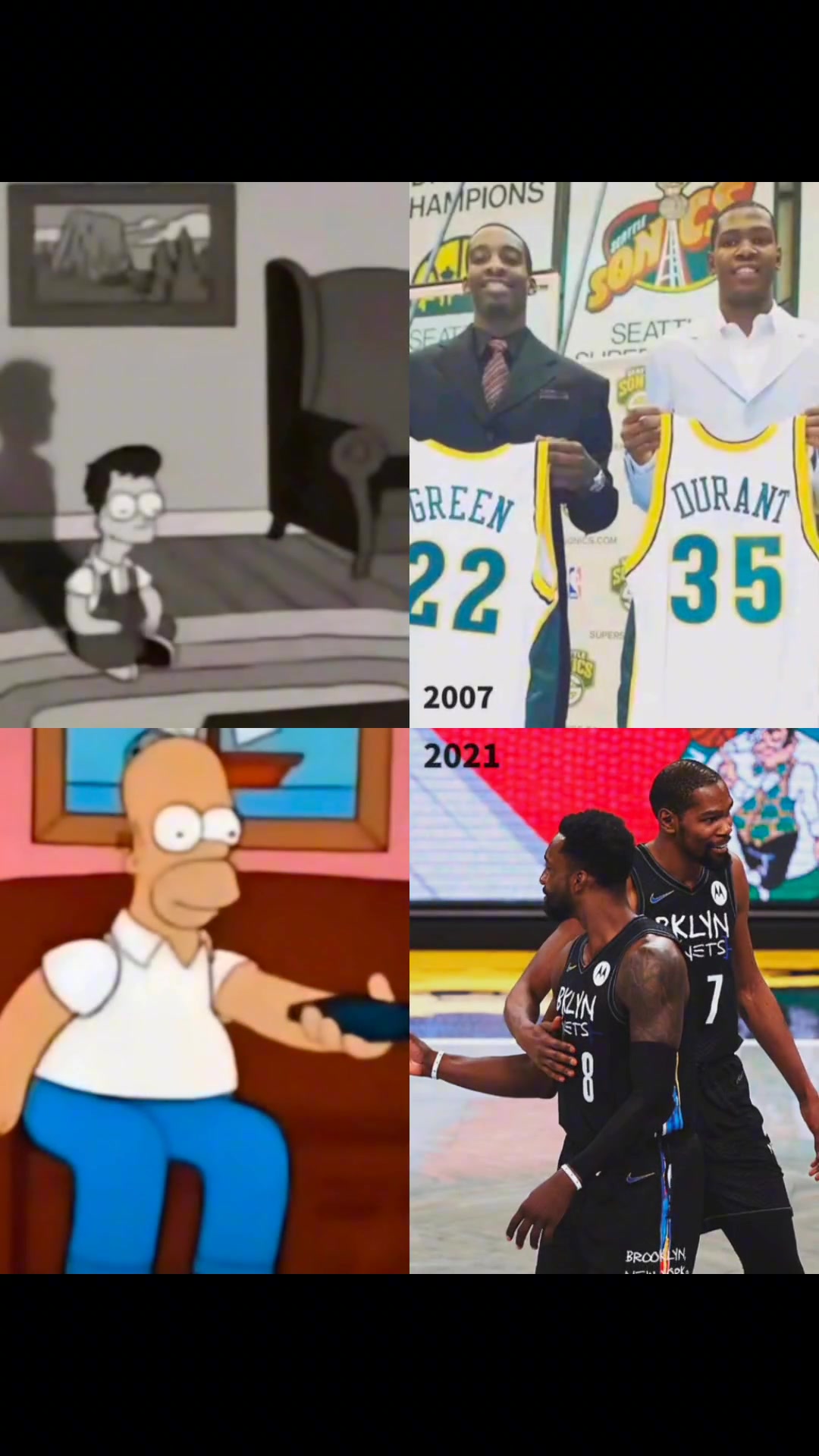 从西雅图到雷霆再到篮网今天杜兰特和杰夫-格林火箭再聚首