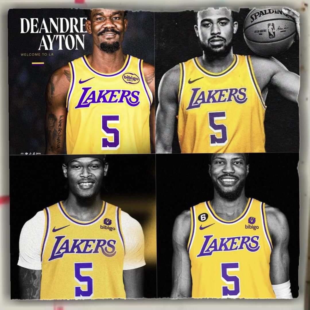 艾顿穿5号球衣湖蜜最近湖人的5号好像都有点那啥