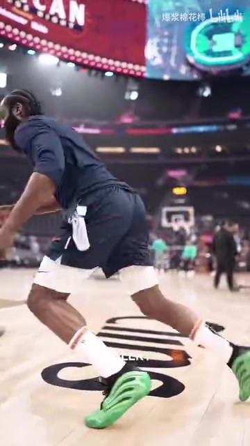 技术不会倒退高清慢动作看哈登的赛前训练经典三板斧