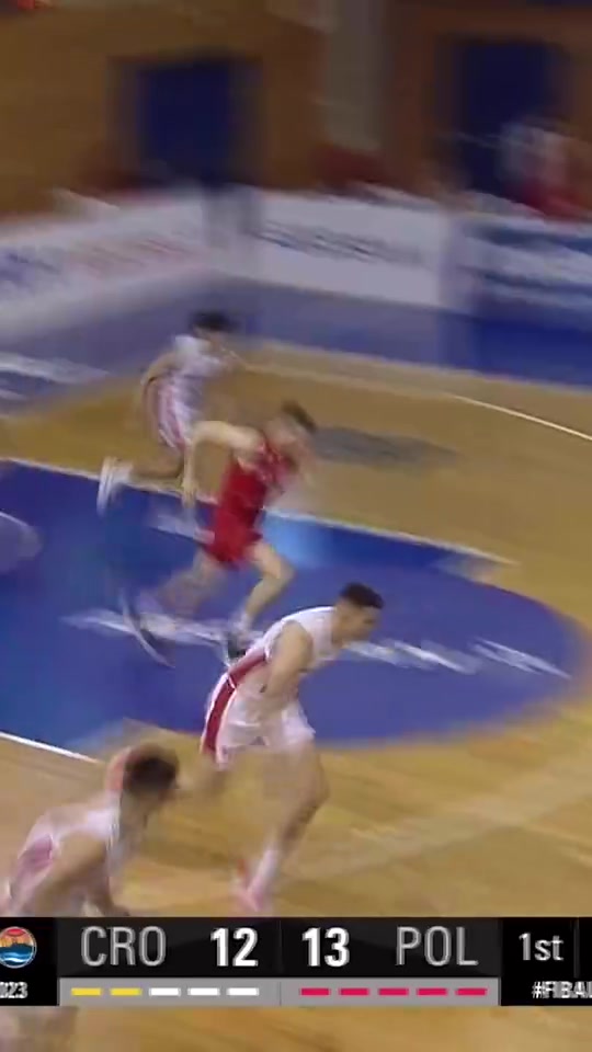 卧槽这会是下一个文班吗克罗地亚2米19天才内线伊维希奇