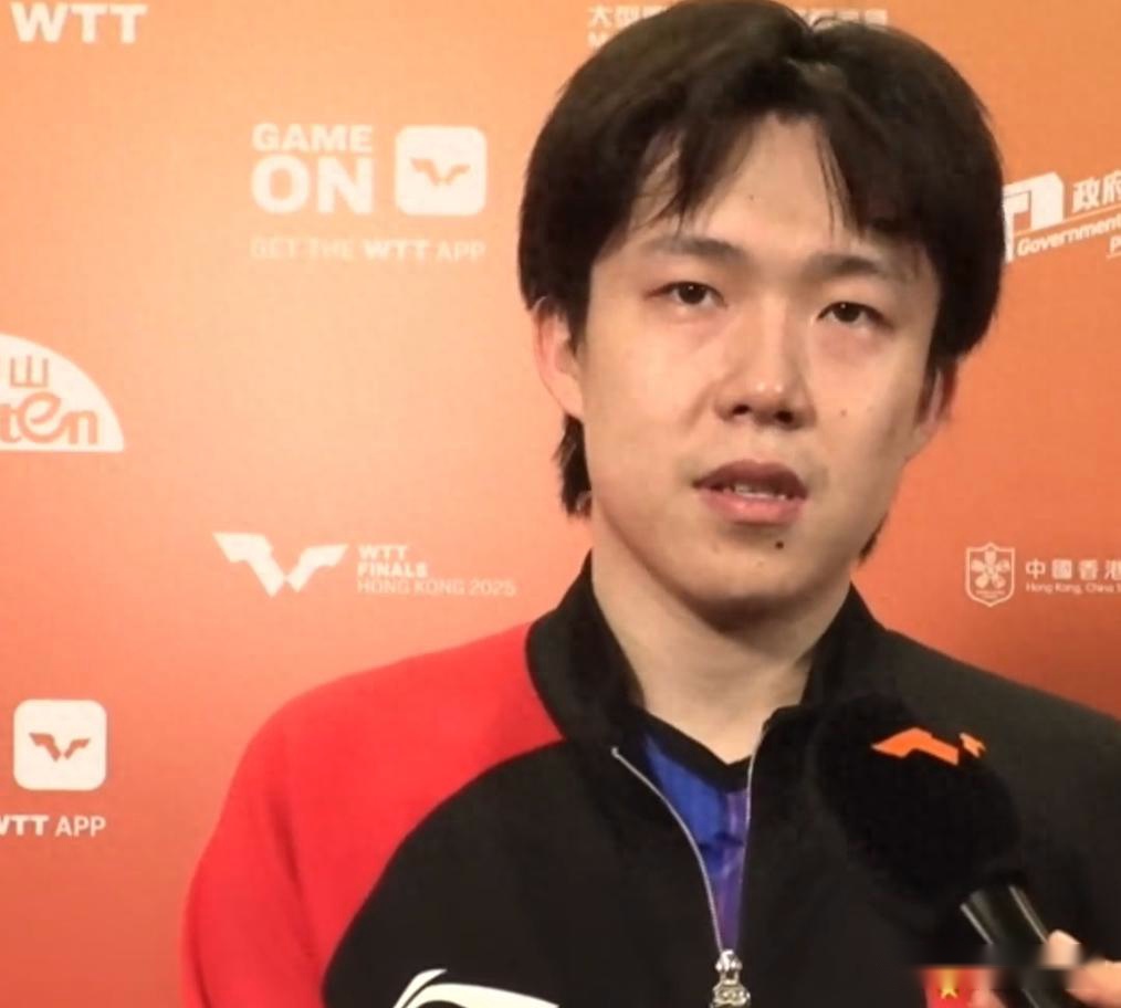 莎头混双两连胜采访!王楚钦亲承状态极佳,孙颖莎备战女单未采访