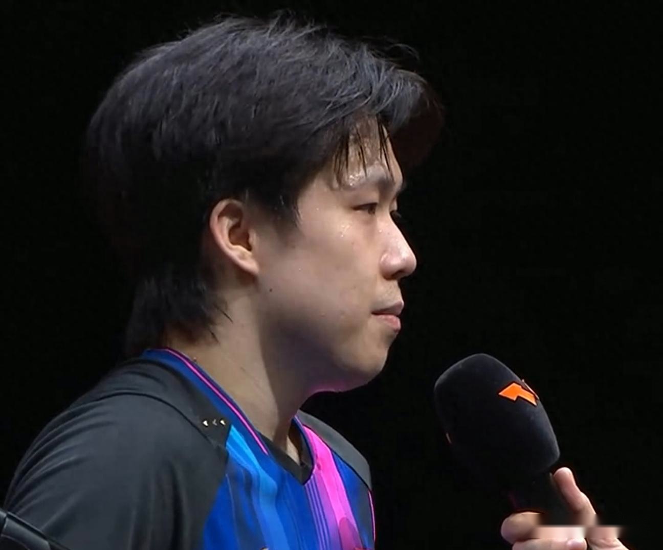 王楚钦晋级四强采访!肯定A勒布伦球技,展望下轮做好自己!