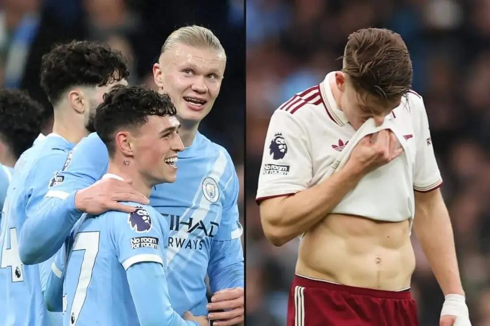 TA:曼城重新进入了追分轨道,阿森纳需警惕熟悉的反超剧情