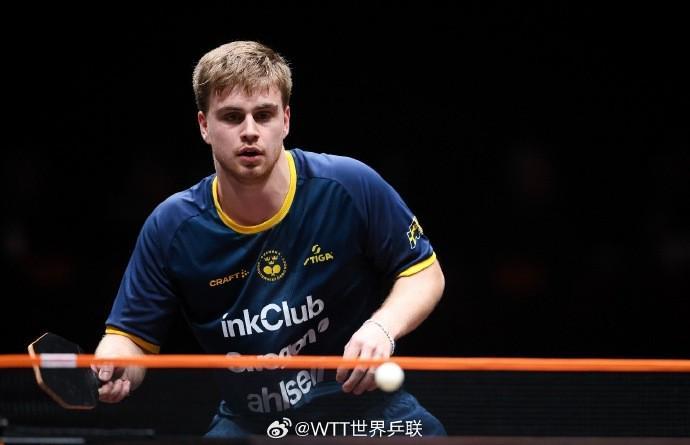 莫雷加德4-2淘汰林昀儒,半决赛将对阵王楚钦