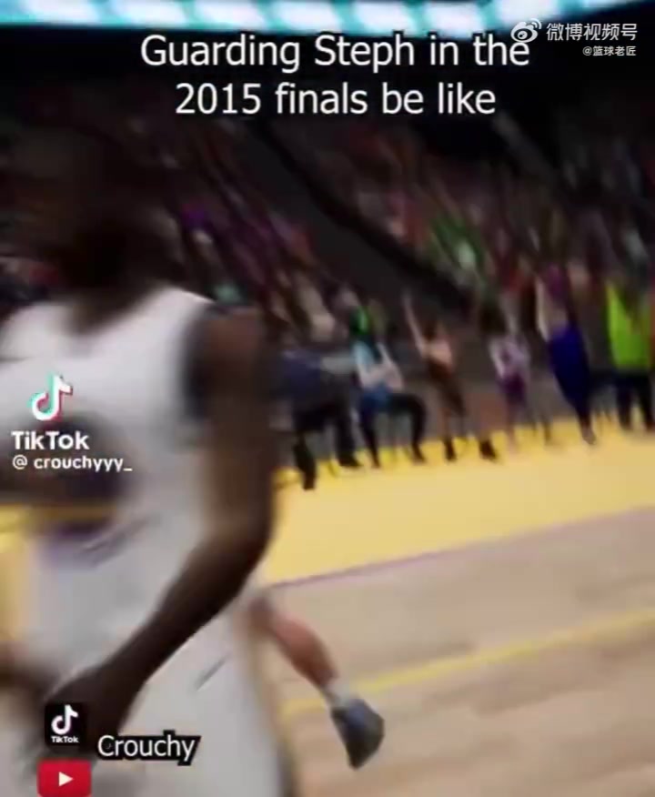 美国网友用游戏恶搞第一视角追防库里是种什么样的感觉