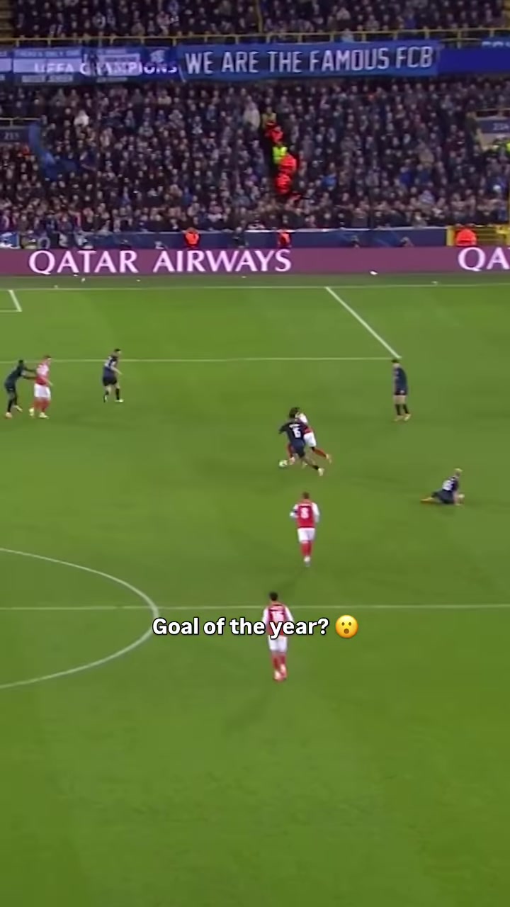 立棍单打这一块欧冠官方晒马杜埃凯一条龙年度最佳进球